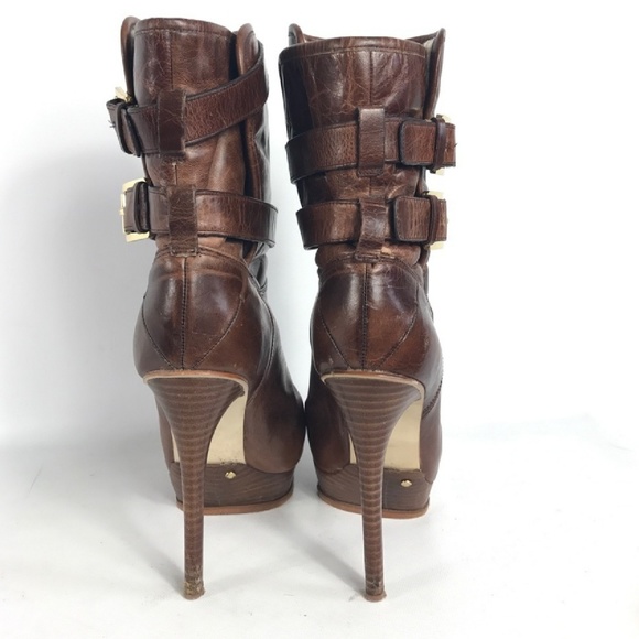 Michael Kors brown boots - Picture 2 of 5